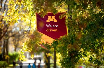 University of Minnesota "We are Driven" flag